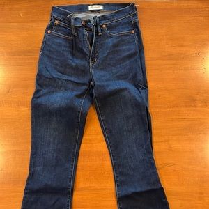 Madewell Cali Demi-Boot Jeans in Larkspur Wash